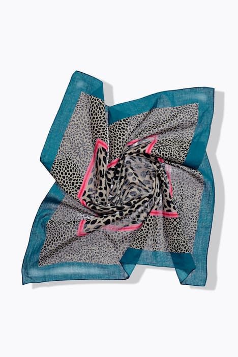 Foulard motif léopard, jeu de motifs