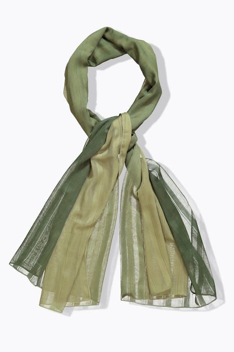 Foulard, rayures texturées