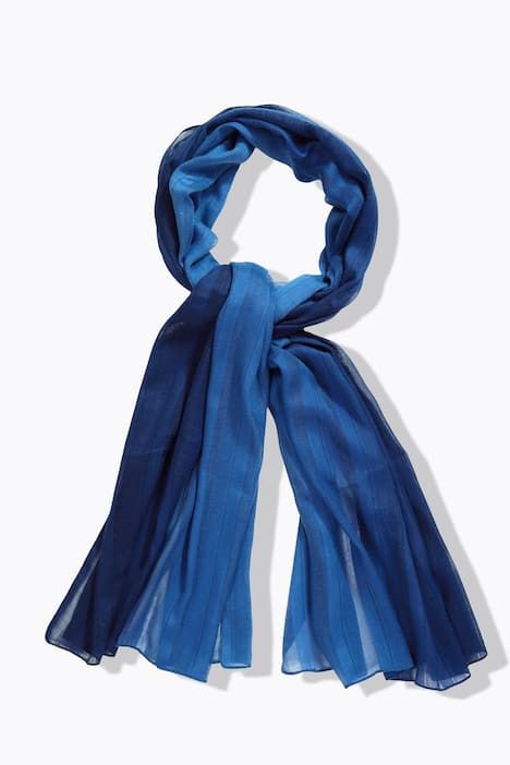 Foulard, rayures texturées