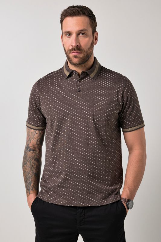 Polo JP 1880, manches courtes et jersey texturé - jusqu'au 8 XL