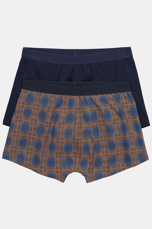 Lot de 2 caleçons JP 1880, technologie FLEXNAMIC® et label OEKO-TEX, sous-vêtements collection Homewear - jusqu'au 8 XL