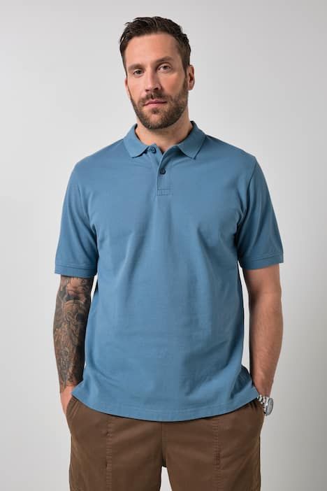 Polo en piqué, manches courtes, collection Basic - jusqu'au 10 XL