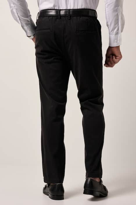 Pantalon chino FLEXNAMIC®, taille élastique et pinces, coupe Straight Fit tendance