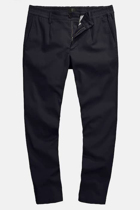 Pantalon chino FLEXNAMIC®, taille élastique et pinces, coupe Straight Fit tendance