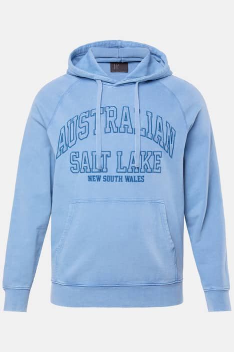 Sweat-shirt à capuche JP 1880, style vintage, poche kangourou et flocages - jusqu'au 8 XL