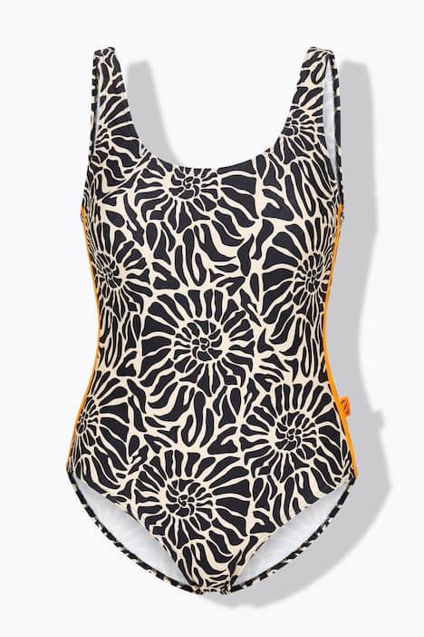 Maillot de bain OEKO-TEX, décolleté rond