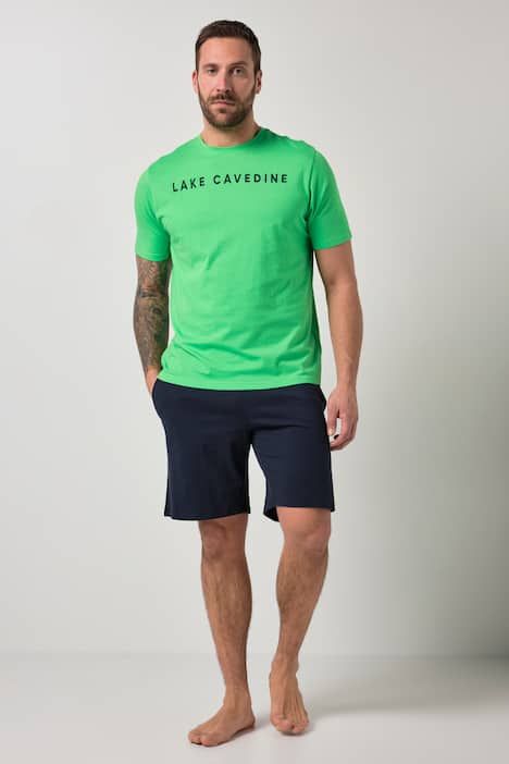 Pyjama JP 1880 2 pièces (T-shirt + pantalon), collection Homewear - jusqu'au 8 XL