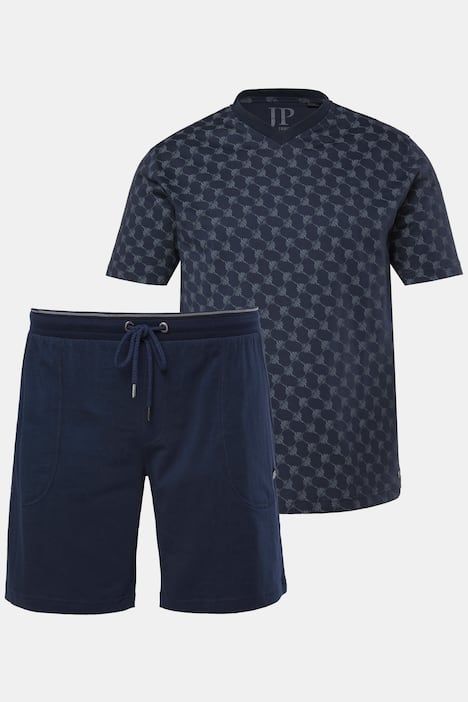 Pyjama JP 1880 2 pièces (T-shirt + pantalon), collection Homewear - jusqu'au 8 XL