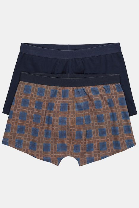 Lot de 2 caleçons JP 1880, technologie FLEXNAMIC® et label OEKO-TEX, sous-vêtements collection Homewear - jusqu'au 8 XL