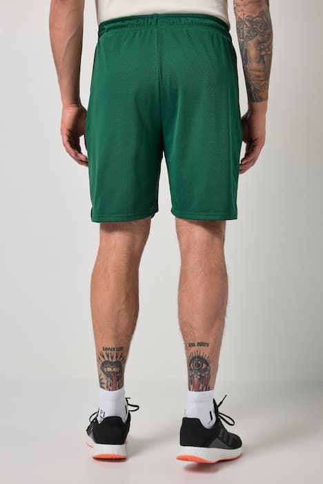 Bermuda JAY-PI en mesh, coupe Relaxed Fit, collection Fitness - jusqu'au 7 XL