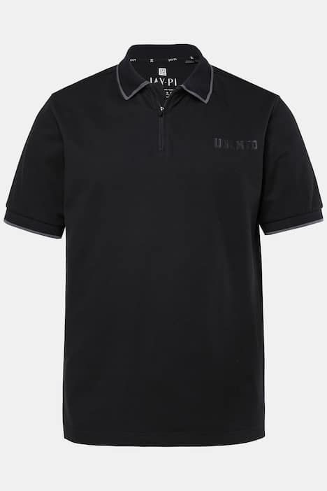 Polo JAY-PI en piqué, technologie FLEXNAMIC®, manches courtes et fermeture zippée, collection golf - jusqu'au 7 XL