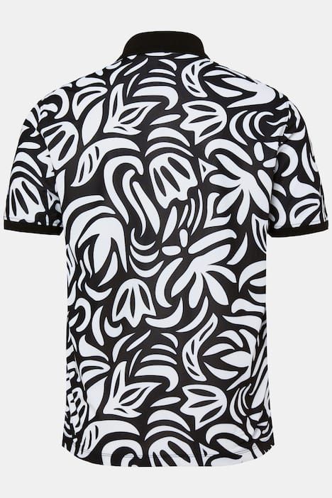 Polo JAY-PI en piqué imprimé all-over, manches courtes, technologie FLEXNAMIC®, collection Golf - jusqu'au 7 XL
