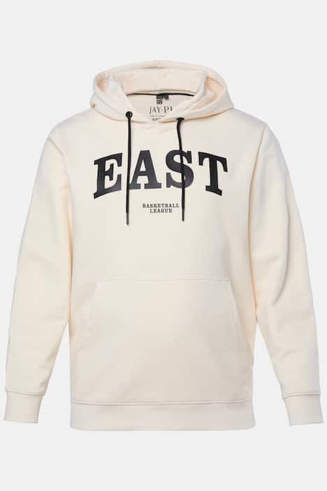 Sweat-shirt à capuche JAY-PI, imprimé poitrine, collection Fitness - jusqu'au 7 XL