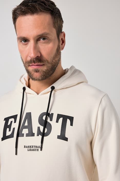 Sweat-shirt à capuche JAY-PI, imprimé poitrine, collection Fitness - jusqu'au 7 XL