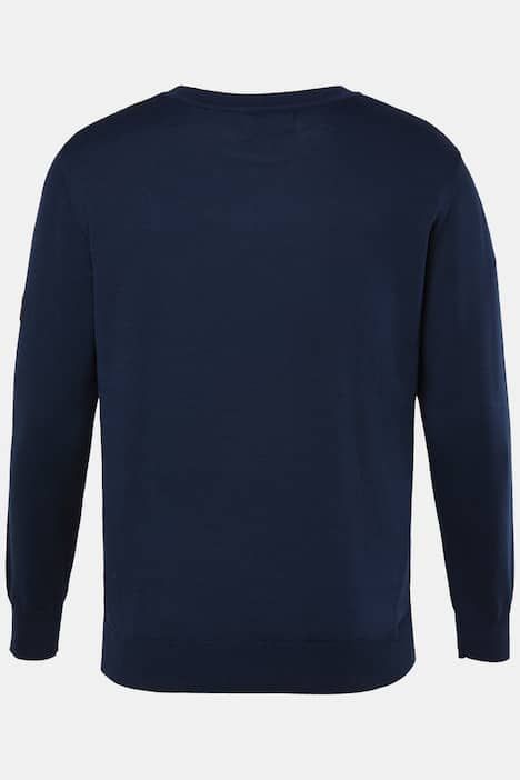 Pull JP 1880 col rond, maille fine et légère, flocage - jusqu'au 7 XL