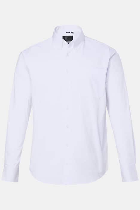 Chemise JP 1880 avec finition FLEXNAMIC®, manches longues et col à pointes boutonnées, coupe Modern Fit