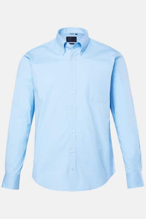 Chemise JP 1880 avec finition FLEXNAMIC®, manches longues et col à pointes boutonnées, coupe Modern Fit