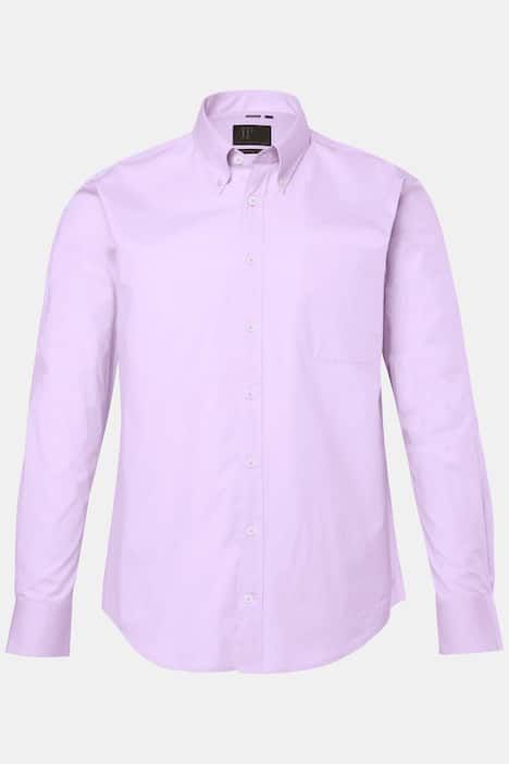 Chemise JP 1880 avec finition FLEXNAMIC®, manches longues et col à pointes boutonnées, coupe Modern Fit