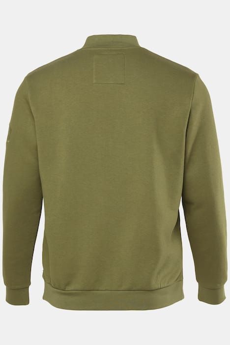 Veste en molleton JP 1880, col blouson Teddy et fermeture zippée- jusqu'au 8 XL