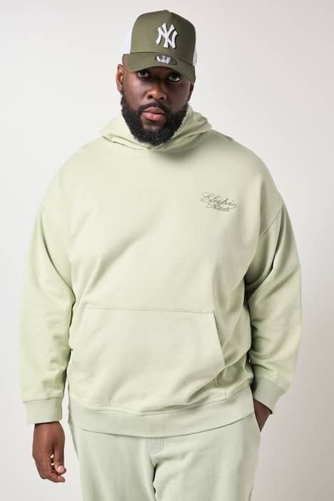 Sweat-shirt STHUGE oversize, imprimé dans le dos et style vintage - jusqu'au 8 XL