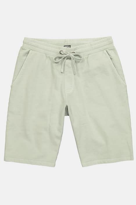 Bermuda cargo STHUGE en molleton, taille élastique, coupe Relaxed Fit - jusqu'au 8 XL