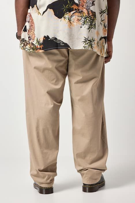 Pantalon chino STHUGE, modèle à pinces, coupe Baggy Fit - jusqu'à la taille 74