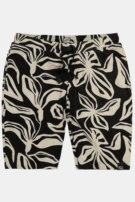 Bermuda STHUGE en tissu éponge, taille élastique - jusqu'au 8 XL