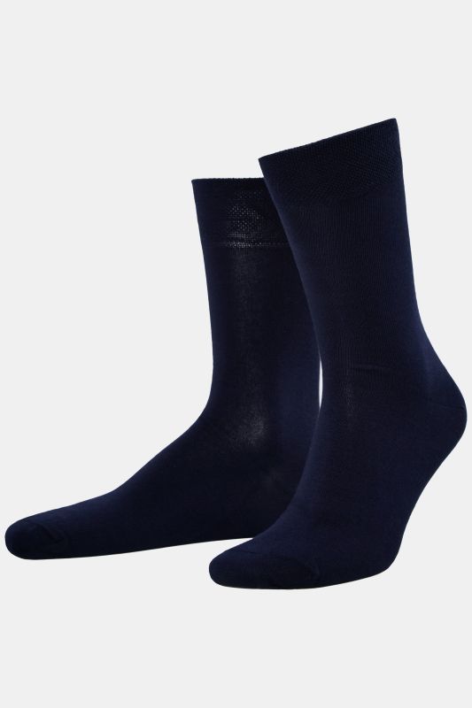 Lot de 2 paires de chaussettes, bord-côte confortable