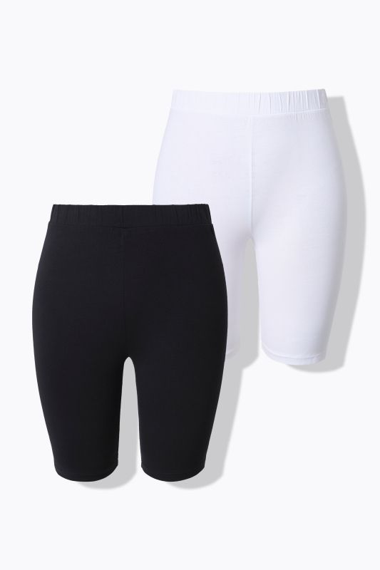 Cyclistes en lot de deux, jambe étroite et taille élastique