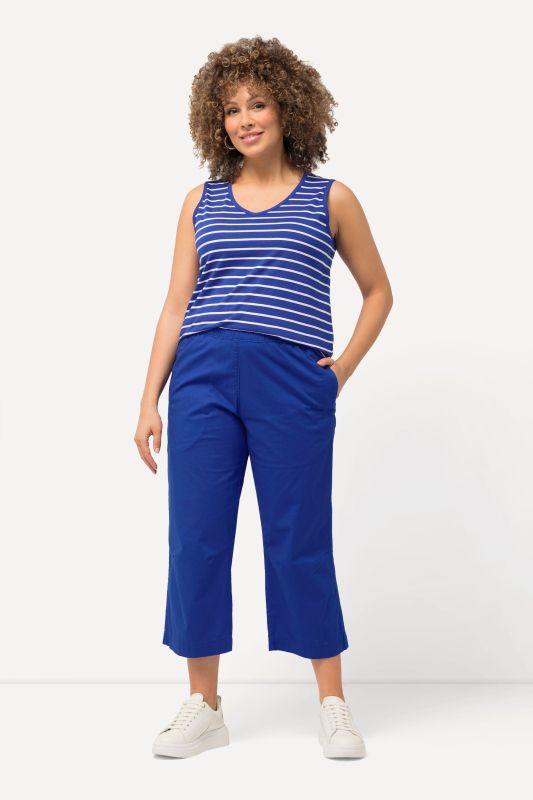 Pantalon 7/8 Ruby avec genoux préformés, jambes droites et taille élastique