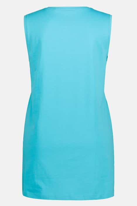 Débardeur en coton. Coupe Relaxed à encolure V