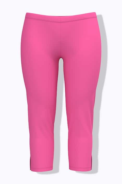 Pantalon corsaire, longueur 7/8. Taille élastique - jusqu'au 68/70