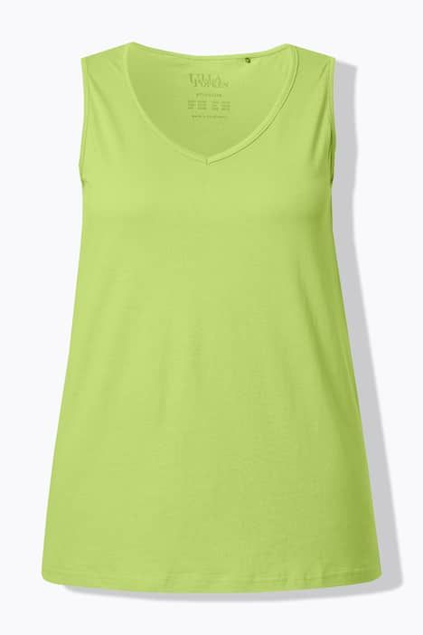 Débardeur coupe Classic Fit, bretelles larges et décolleté en V