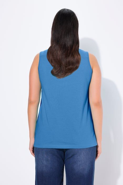 Débardeur coupe Classic Fit, bretelles larges et décolleté en V