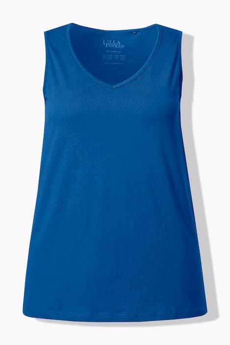 Débardeur coupe Classic Fit, bretelles larges et décolleté en V