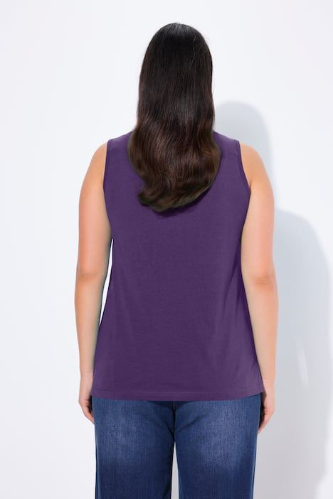 Débardeur coupe Classic Fit, bretelles larges et décolleté en V