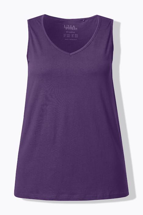 Débardeur coupe Classic Fit, bretelles larges et décolleté en V