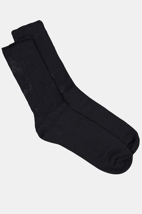 Chaussettes en coton avec renfort au talon et aux orteils