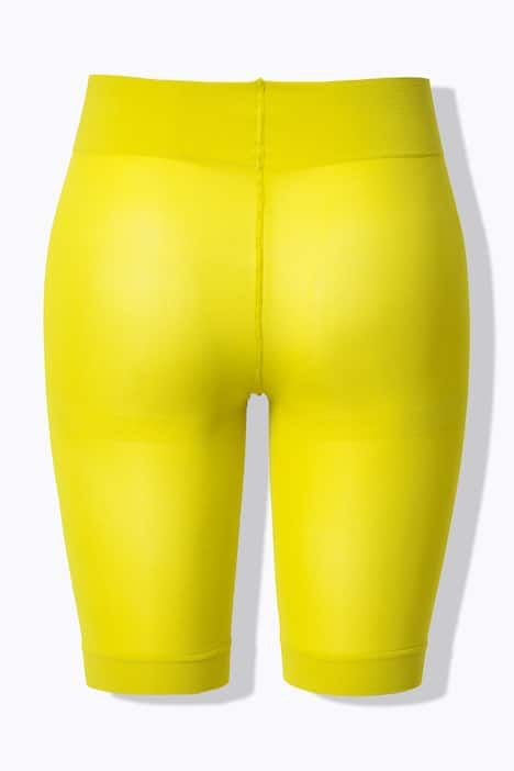 Cycliste, 80 deniers. Protège des cuisses contre les frottements, longueur aux genoux.