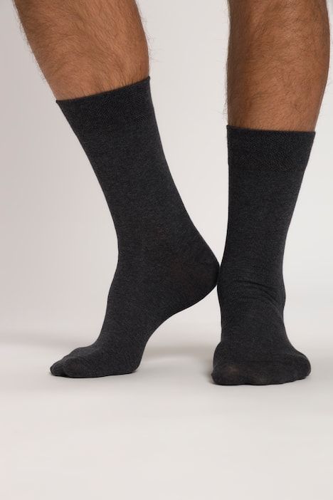 Lot de 2 paires de chaussettes, bord-côte confortable