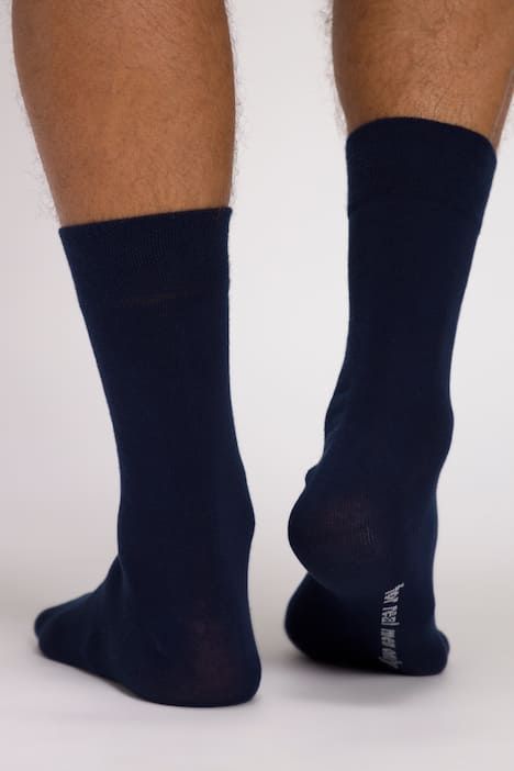 Lot de 2 paires de chaussettes, bord-côte confortable
