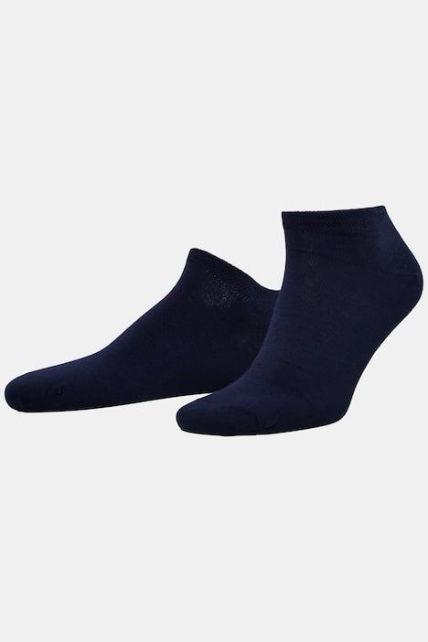 Chaussettes pour sneakers, coloris uni, lot de 2