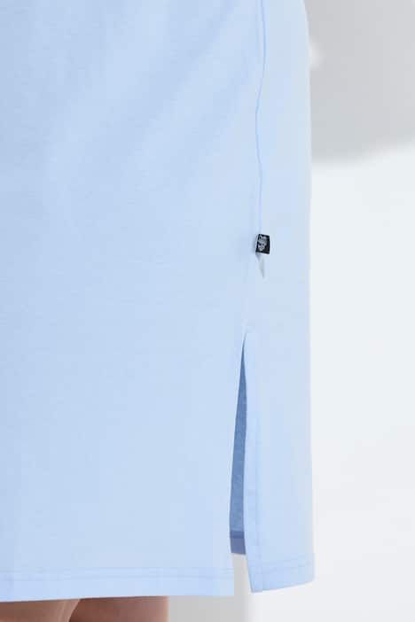 Lot de 2 chemises de nuit, décolleté rond/en V et manches courtes