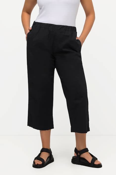 Pantalon 7/8 Ruby avec genoux préformés, jambes droites et taille élastique