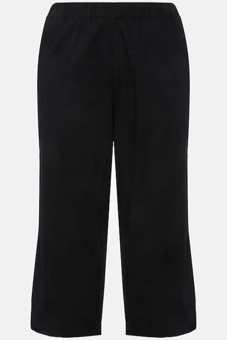 Pantalon 7/8 Ruby avec genoux préformés, jambes droites et taille élastique
