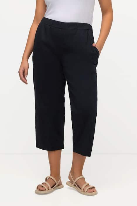Pantalon 7/8 Ruby avec genoux préformés, jambes droites et taille élastique