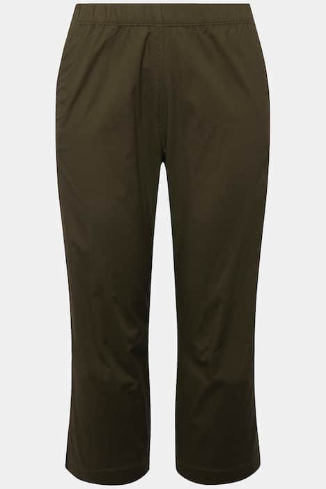 Pantalon 7/8 Ruby avec genoux préformés, jambes droites et taille élastique