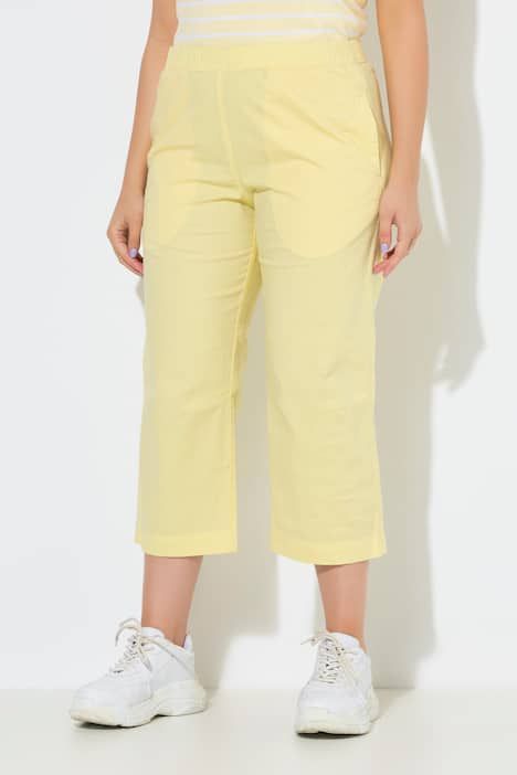 Pantalon 7/8 Ruby avec genoux préformés, jambes droites et taille élastique