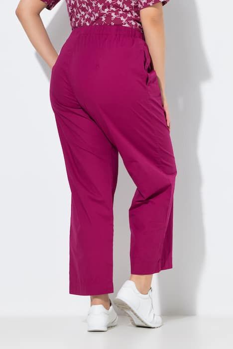 Pantalon 7/8 Ruby avec genoux préformés, jambes droites et taille élastique