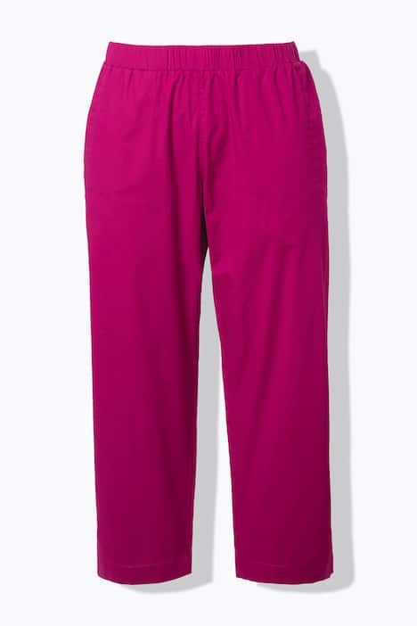 Pantalon 7/8 Ruby avec genoux préformés, jambes droites et taille élastique